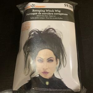 Halloween adult ravaging witch wig